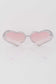 Rhinestone Heart Sunglasses