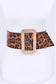 Plus Size Leopard Print Fashion Belt