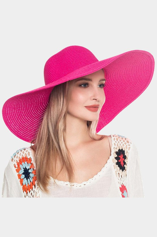 Solid Straw Sun Hat