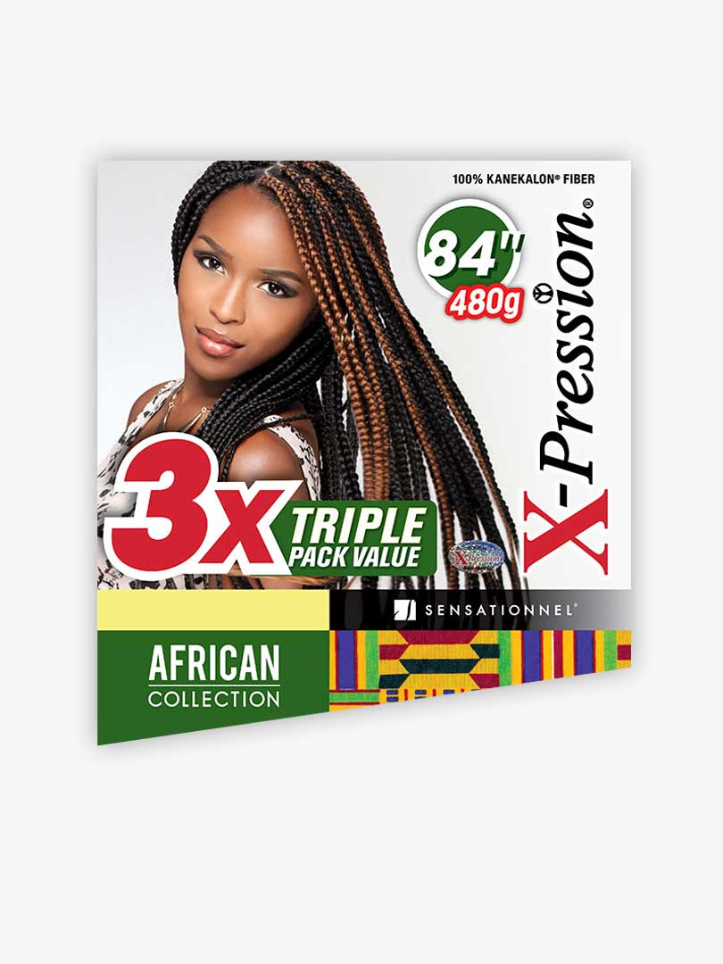 Sensationnel African Collection 3X XPRESSION 84 INCH - Cori Beautique Collection