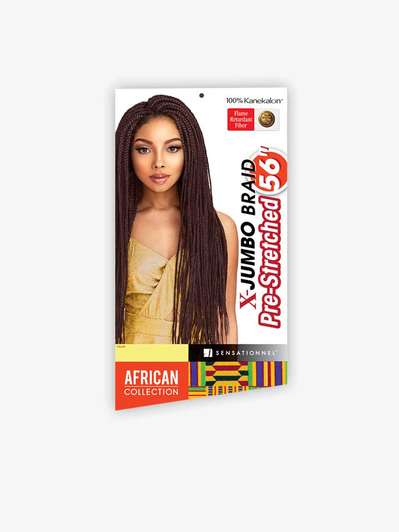 X-JUMBO PRE-STRETCHED BRAID 56" - Cori Beautique Collection