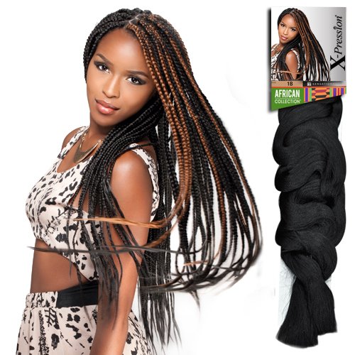 SENSATIONNEL SYNTHETIC AFRICAN COLLECTION X-PRESSION BRAID 82" - Cori Beautique Collection
